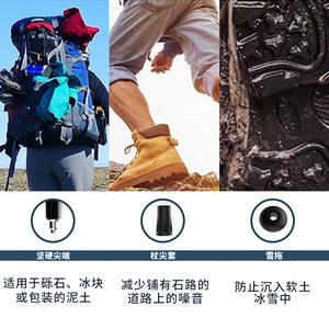 Professional Outdoor Trekking <b>Poles</b> 7075 Aluminum Alloy <b>Telescopic</b> Lightweight Hiking Sticks With EVA Handle - Product Image 6