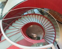 Escalier intérieur préfabriqué de luxe moderne en marbre de haute qualité, prix pour appartement et villa