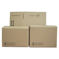 Carton rectangulaire ultra-résistant et hydrofuge pour l'exportation de marchandises dangereuses, adapté au transport aérien, avec exonération Hong Kong