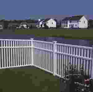 Valla <span class=keywords><strong>de</strong></span> piquete cerrada <span class=keywords><strong>de</strong></span> PVC <span class=keywords><strong>de</strong></span> vinilo con poste <span class=keywords><strong>para</strong></span> jardín al aire libre - Product Image 2