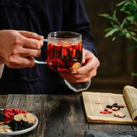 Thé aux fleurs de ginseng cru de qualité supérieure Ten Treasures, en sachets, pour adultes, pour femmes, thé minceur, thé santé pour hommes et femmes, boîte en vrac