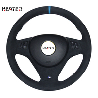 Housse de volant pour BMW 1, accessoire de voiture, BMW série E81, E82, E87, E88, série 3, E90, E91, E92, E93, prix de gros