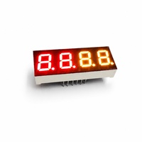 Ultra Bright 0.4 Inch 4 Digits Red 7 Segment Led Display Digital Tube Common Cathode 4401asg for Arduino Diy Project