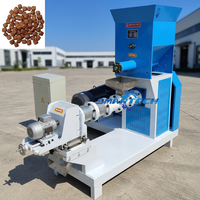 Extrusora de Alimentos para Mascotas en Stock, Molino de Pellets para Perros y Gatos, Máquina de Producción de Croquetas Extruidas para Mascotas