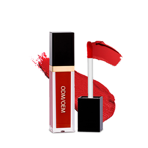 Brillant à lèvres personnalisé OEM ensemble de rouge à lèvres marque privée finition nude nacrée mate hydratant naturel sans minéral induisant des allergies - Product Image 1