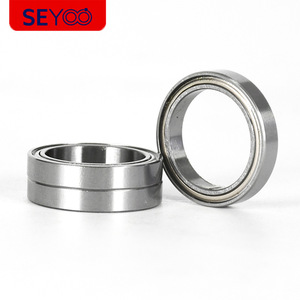 Roulement à billes à gorge profonde SeYoo 6703ZZ 17x23x4mm en acier chromé, étanchéité ZZ, métrique, précision P0 pour instruments - Product Image 1