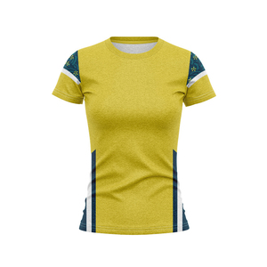 Maillot de rugby pour femme inspiré des Blues de NSW, imprimé abstrait, t-shirt de sport léger pour l'Australie et la Nouvelle-Zélande - Product Image 2