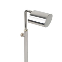 OEM Nouveau Style Argenté Métal Acier Inoxydable Réglable Boutique de Détail Couture Toggery Sac à Main Cintre Stand Holder