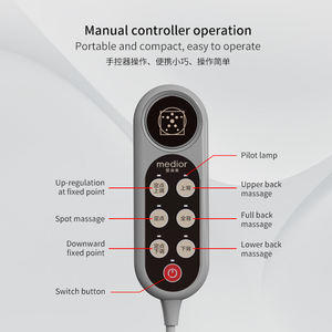 Amazon Produkt tiefes Gewebe Kneten elektrische Heim-Autositz-Massagekissen tragbares <span class=keywords><strong>Fuan</strong></span> Meiyang für ganzen Rücken Polster-Massagegerät - Product Image 5