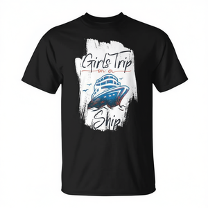 Camiseta para viaje de chicas en barco, atuendo de grupo para vacaciones en crucero - Product Image 2