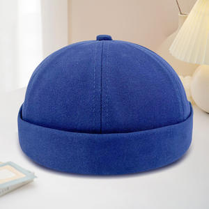 Casquettes de marin JX OEM pour hommes <span class=keywords><strong>et</strong></span> femmes, style rétro japonais, casquette plate unie pour l'automne <span class=keywords><strong>et</strong></span> l'hiver, casquettes de type Landlord - Product Image 6