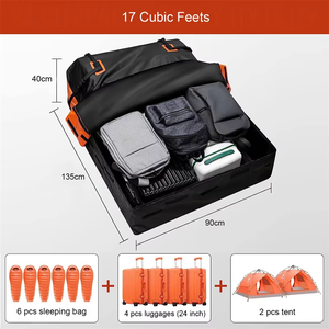 Bolsa de Techo para Auto, Impermeable, Protección Solar, Tejido de Malla 500D, para Transporte de Carga - Product Image 6