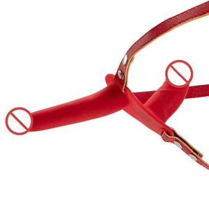 Silikon Frau Strap-On Dildo Vibrator Realistische Sexspielzeug für Erwachsene für Frauen aus <span class=keywords><strong>Lahore</strong></span> - Product Image 2