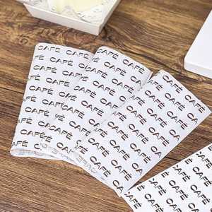 Food Grade PE Coated Eco-Friendly <b>Greaseproof</b> Disposable Wrapper Takeaway Cake Hamburger <b>Paper</b> Non-Stick Durable Wrapping <b>Paper</b> - Product Image 5