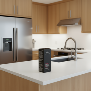 Évier de cuisine MASCERALU à montage supérieur, 30 pouces, cuve unique, noir canon de fusil, acier inoxydable de calibre 18 - Product Image 2