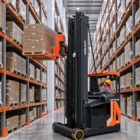 NOBLELIFT Chariot élévateur transpalette électrique manuel 1,5 tonne OPX15, mât 10,5 m, allée 1700 mm, batterie plomb-acide 48V 900Ah, CE ISO