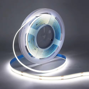 High Quality Super Bright Flexible High Density Cob <b>Led</b> <b>Strips</b> <b>24v</b> for pop Ceiling Profil 12v 8mm 320led Cob <b>Led</b> <b>Strip</b> <b>Light</b> - Product Image 1