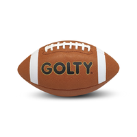 GOLTY FM-6000 F9 Poids 397-427G et circonférence 705-724MM Football américain professionnel personnalisable en cuir