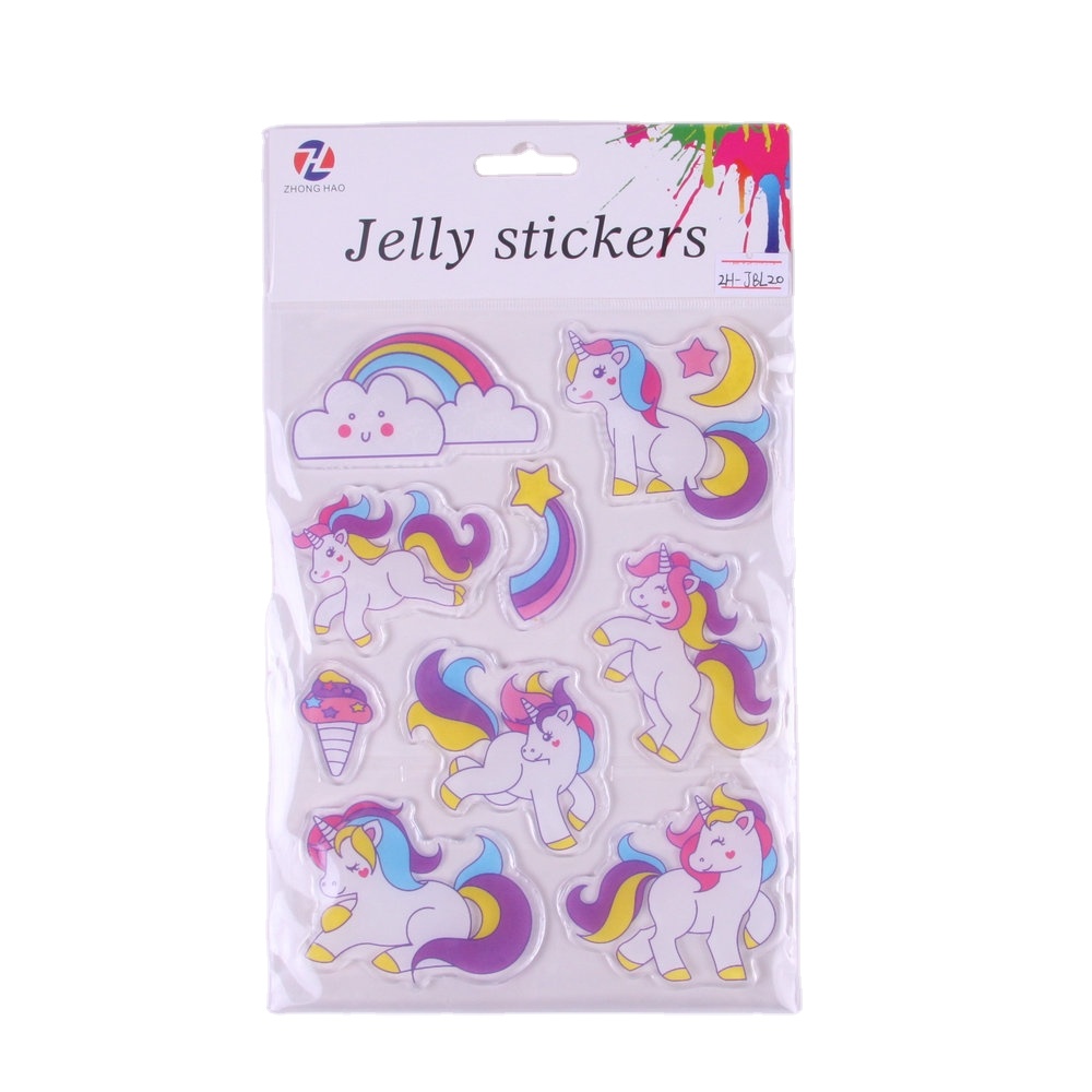 Декоративная Желейная наклейка оконная наклейка гелевая наклейка