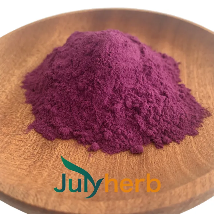 Julyherb natürliches lebensmittelqualitätsfarben-Perilla-Extrakt Perilla rotes Farbpulver E5~E15 Farbwert