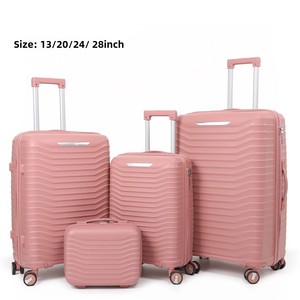 ชุดกระเป๋าเดินทางแบบมีล้อลาก3/4ชิ้นกระเป๋าเดินทางกระเป๋าเดินทาง - Product Image 5