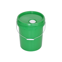 Bon marché, récipient de qualité alimentaire 3L incassable, seau à peinture à l'huile en plastique de 1/2/3/4/5/6 gallons avec bec verseur