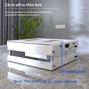 Support de projecteur motorisé dissimulé 1m/1.5m, support de plafond universel 1/4 en métal premium à rétraction automatique avec télécommande - Product Image 6