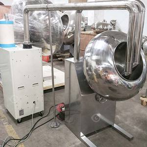 New Snack Chocolate Coated <b>Candy</b> Nut Sugar Dates Peanut Small Mini Drum Film Coating Pan <b>Machine</b> Stainless Steel High - Product Image 2