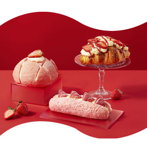 น้ำหอมกลิ่นสตรอว์เบอร์รีเข้มข้น ให้รสชาติแบบคลาวด์เอฟเฟค สำหรับไอศกรีม โยเกิร์ต และขนมหวาน - Product Image 5