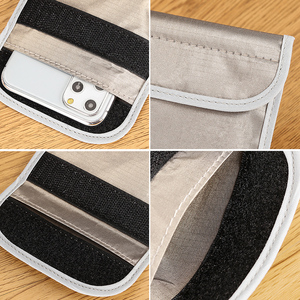 Bloqueur de signal de <span class=keywords><strong>téléphone</strong></span> <span class=keywords><strong>portable</strong></span>, <span class=keywords><strong>anti</strong></span>-radiation, étui de protection Faraday <span class=keywords><strong>pour</strong></span> clés de voiture sans clé, protection contre les radiations, <span class=keywords><strong>téléphone</strong></span> <span class=keywords><strong>portable</strong></span> - Product Image 4
