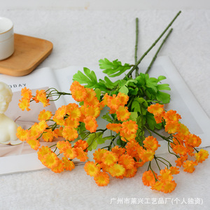 ดอกคาโมมายล์ประดิษฐ์ ไลซิง 30 หัว สีขาว ทำจากผ้าไหม ทำด้วยมือ สำหรับตกแต่งบ้าน งานแต่งงาน - Product Image 4