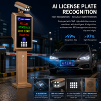 Terminal de Visualización de Carriles ANPR Zento G50 5MP, Pantalla de Control de Estacionamiento LED de Doble Color con Guía por Voz y Código QR