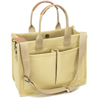 Tas Tote Besar Wanita dari Poliester dengan Kantong, Tas Selempang Laptop, Tas Dompet Sehari-hari, Tas Tangan