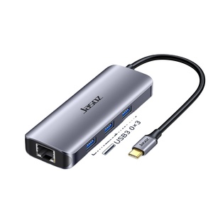 USB Loại <span class=keywords><strong>C</strong></span> HUB 4 1 Nhôm Docking Station RJ45 Mạng Mbps Port Gigabit Ethernet Adapter USB <span class=keywords><strong>C</strong></span> Dock Hub kho <span class=keywords><strong>c</strong></span>ó sẵn - Product Image 5