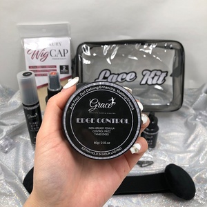 Bâton de cire dissolvant de colle pour dentelle avec logo personnalisé <span class=keywords><strong>spray</strong></span> fondant contrôle des bords retouche correcteur de <span class=keywords><strong>racine</strong></span> stylo de teinture pour cheveux kit d'installation de perruque pour dentelle - Product Image 5