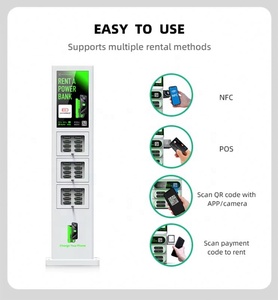 Kiosco de Carga para Teléfonos Móviles de 23.8 Pulgadas, Resistente al Agua, con 24 Puertos, Estación de Recarga para Celulares - Product Image 4