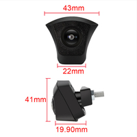 Vooraanzicht 520TVL CVBS Parking Automotive HD Opname Falcate SUV Autocamera IP68 Waterdicht voor Audi A3/A4L/A6L/Q3/A8/Q7/Q5