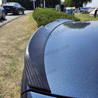 Aileron arrière en fibre de carbone sèche de style PSM personnalisé pour BMW Série 4 G22 M440i M4, diffuseur arrière en fibre de carbone