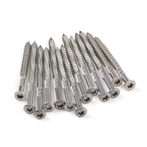 Stainless Steel SS304 SS316 A2 A4 Torx Wood <b>Screws</b> 9 Gauge Tor Star Deck <b>Screws</b> Type 17 Anti-Rust Double Countersunk Head <b>Screw</b> - Product Image 4