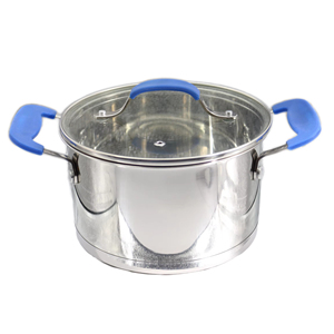 Jl chất lượng Bakelite xử lý thép không gỉ sang trọng Đồ dùng nhà bếp thiết lập cảm ứng thiết bị nhà bếp Cookware Set - Product Image 1