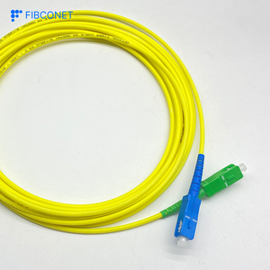 สายแพทช์ไฟเบอร์ออปติก SC/UPC-SC/APC แบบ <span class=keywords><strong>Simplex</strong></span> ขนาด 3.0 มม. G657A1 LSZH สายไฟเบอร์ออปติกสำหรับภายในอาคาร - Product Image 3