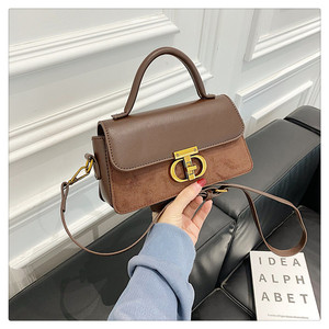 Bolso de Mujer de Diseño Avanzado, Moderno y Versátil, Tipo Bandolera, de Hombro, Retro de Alta Gama, Pequeño y Cuadrado - Product Image 4