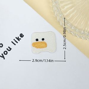 แผ่นปักลายการ์ตูนน่ารักขนาด 2.1-3.5 ซม. รีดติดเสื้อผ้า ของตกแต่งเสื้อผ้า DIY สั่งซื้อจำนวนมาก - Product Image 5