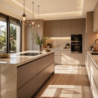 Panneau MDF haute densité 680-850 kg/m3, résistant à l'humidité - Qualité E1, certifié CARB, 1220x2440 mm, panneau de fibres pour armoires et meubles