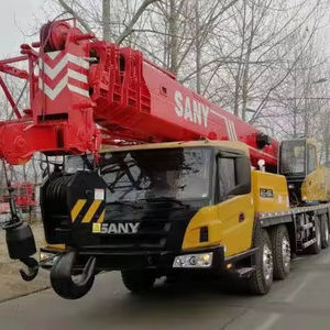 Grue sur camion Sany QY50 d'occasion de 50 tonnes, pièces d'origine, performances stables pour les projets de construction - Product Image 1