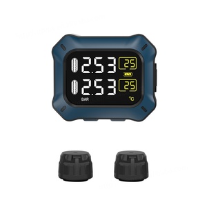 CAREUD Vente en gros d'usine TPMS 2 capteurs externes roues bleues pour motos BMW 433MHz 5V 6 bars Pression maximale Alarme basse pression 1 - Product Image 1