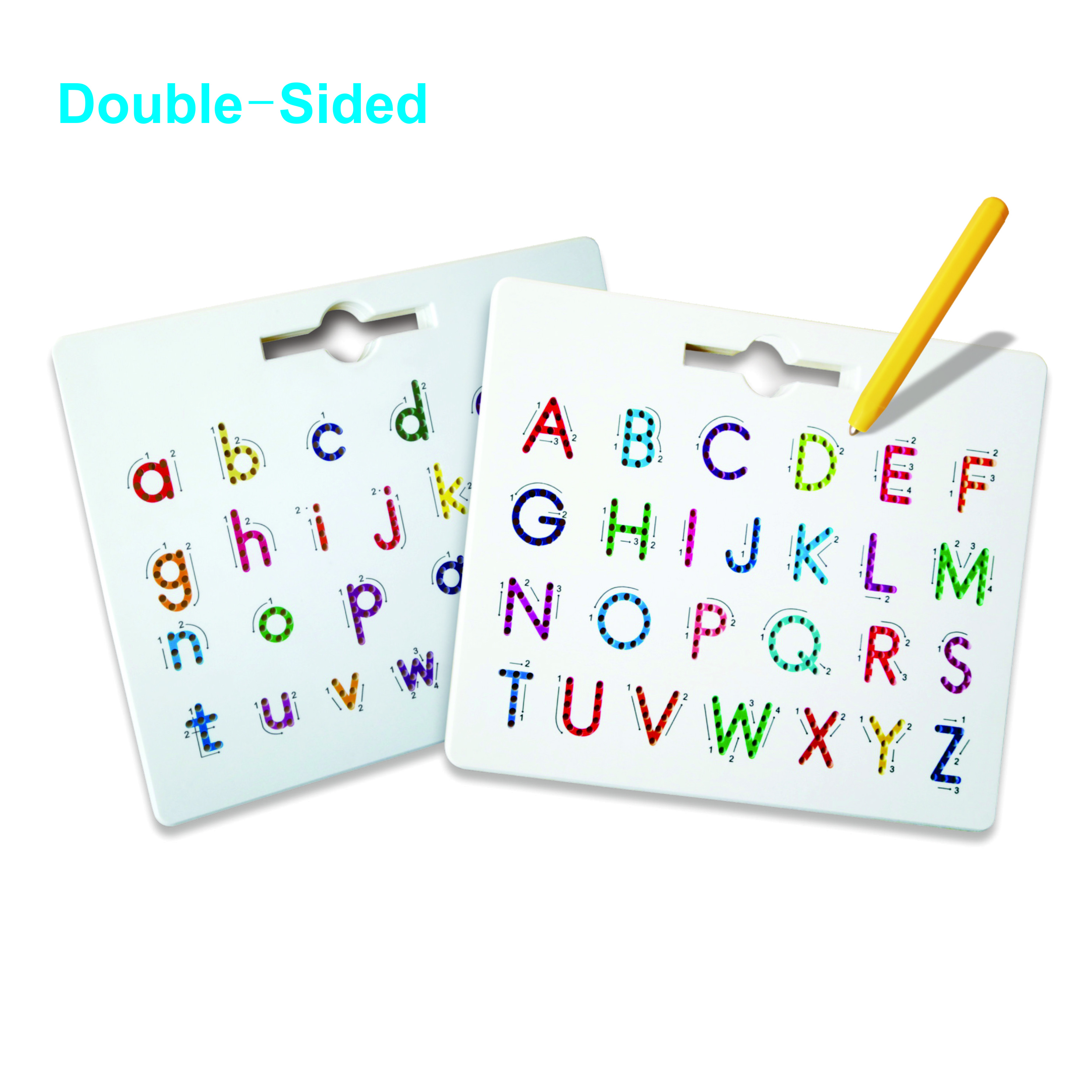 Double-Side Magnetic Alphabet Drawing Board Magnetic Letter Tracing Board Educational Learning ABC Letters Toy