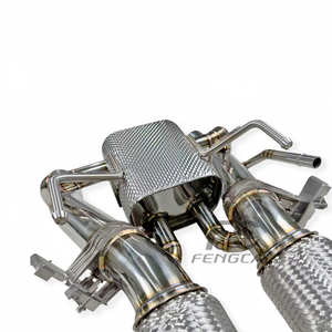 Sistema de Escape Catback con Silenciador para Mclaren <span class=keywords><strong>Artura</strong></span> <span class=keywords><strong>Spider</strong></span> 3.0T 2023-2025, Protector Térmico, Control de Válvula Original de Fábrica, Tubo de Escape - Product Image 4