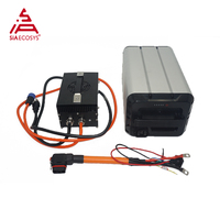 Nouvelle batterie au lithium SiAECOSYS 60V45Ah/72V40Ah pour la mobilité électrique, kit de chargeur de batterie de moto 1800W, étanche IPX7, UN38.3
