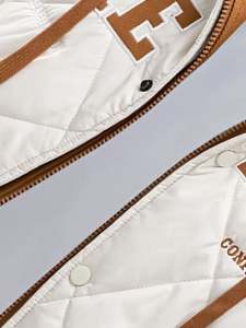 Chaqueta de Invierno Gruesa para Hombre, 100% Poliéster, Estilo Parka, Cierre Frontal con Cremallera, Diseño con Capucha, Corte Regular para Esquí - Product Image 5